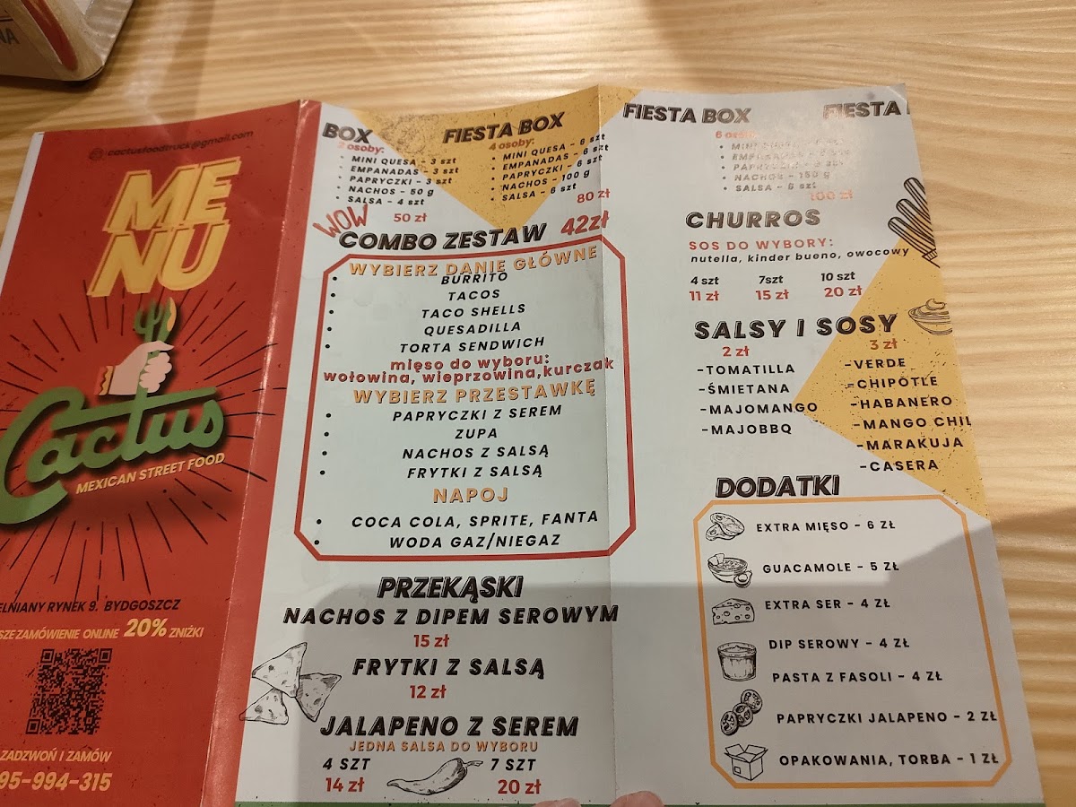 Menu Cactus - Mexican Street Food-6